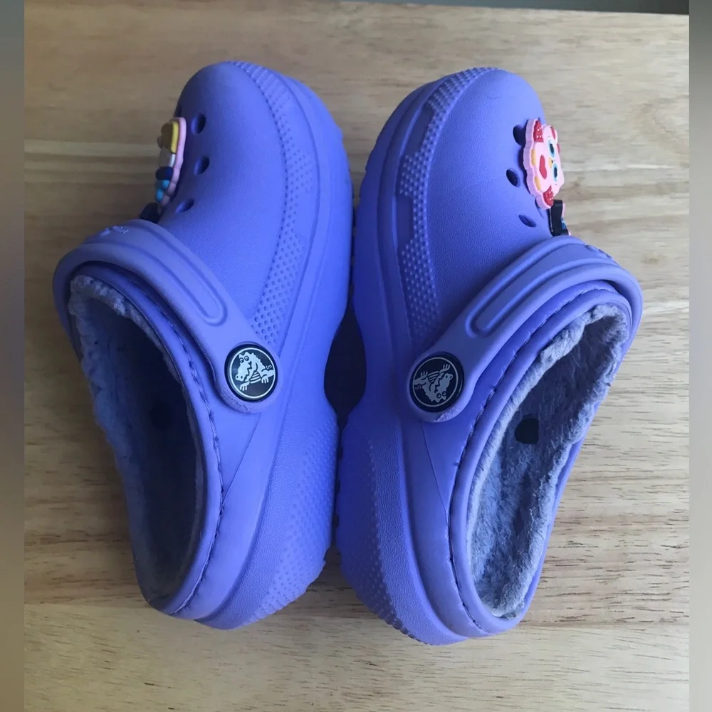 Crocs Kids Classic Lined Clog Size: C8